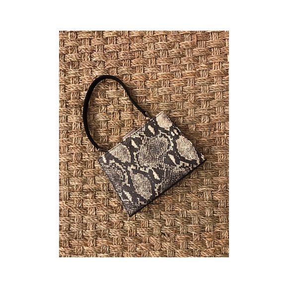 MINI BAG in printed snakeskin python - Picture 2 of 4
